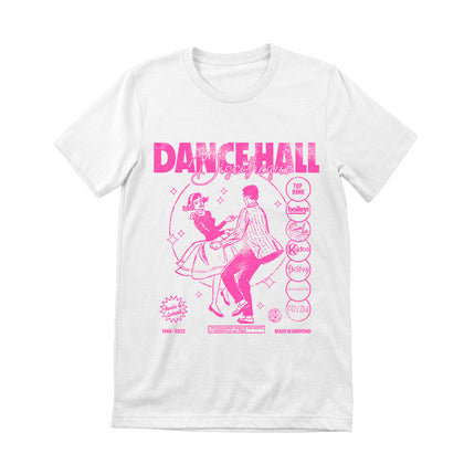 Dancehall Disco Tee (white)