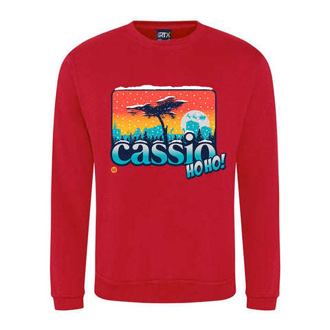 Cassio Ho Ho! Sweatshirt (red)